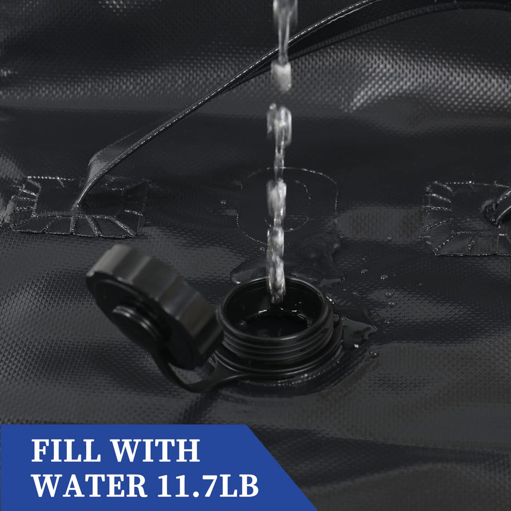 Water Saddle Sandbags (4 Pack) – Heavy Duty Weight Bags
