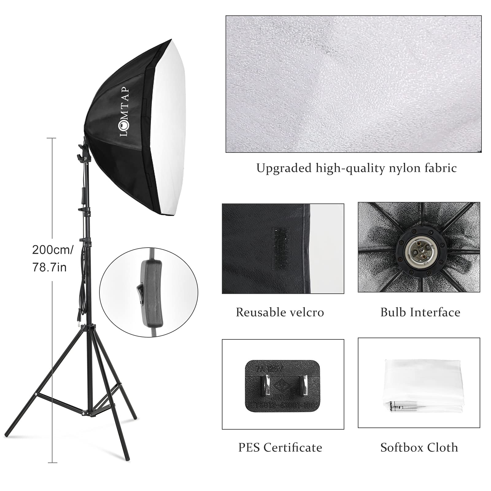 Studio Lighting Kit – Green Screen, Backdrop Stand & Accessories