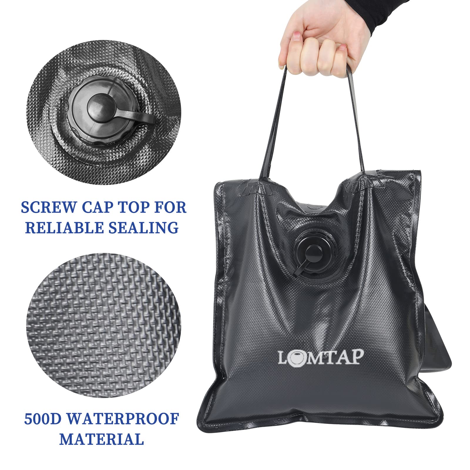 Water Saddle Sandbags (4 Pack) – Heavy Duty Weight Bags