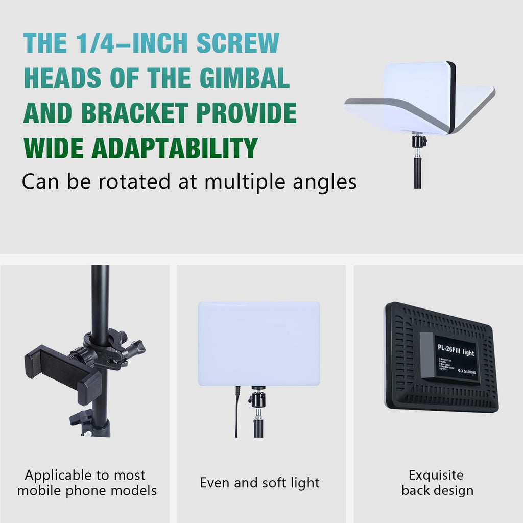 35W LED Studio Light – Portable Video & Streaming Kit
