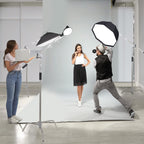 C Stand Boom Arm – Heavy Duty Rotating Crossbar with Sandbag